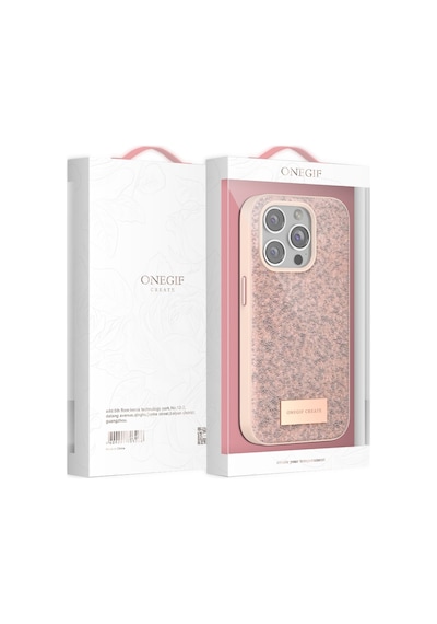 Onegif Apple Uyumlu iPhone 14 Pro Max Bright Simli Kapak 001