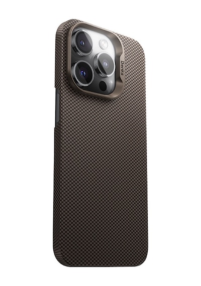 Apple Uyumlu iPhone 16 Pro Max Kılıf M-safe Benks Ultra Lightweight Armortint Armorair Kevlar Kapak Gold Gold