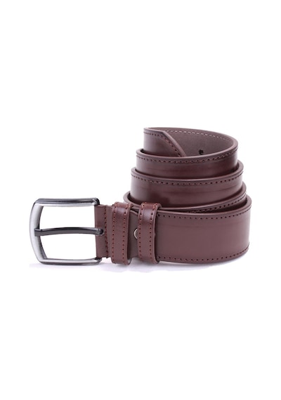 Dagoster Dmk26-459 Kahve 4.5 Cm Suni Deri Erkek Kemer Kahve