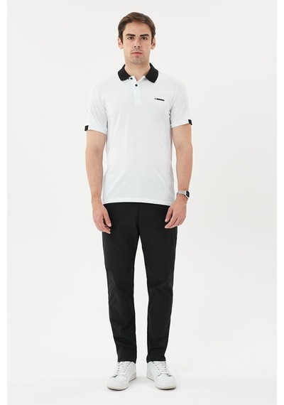 Ayessa Erkek Polo Yaka T-shırt 1412036 Beyaz