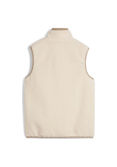 Puma Reversible Sherpa Vest Kadın Yetişkin Yelek Krem