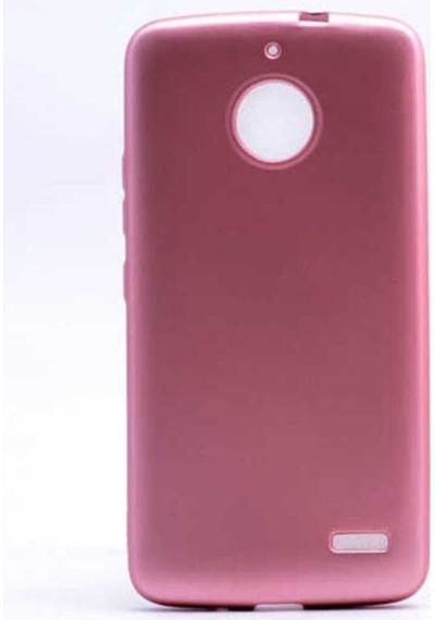 Lenovo Moto E4 Kılıf Zore Premier Silikon Kapak Rose Gold