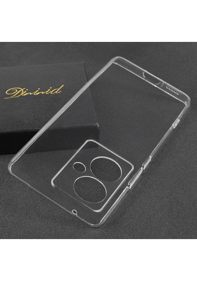Realme Note 60 Kılıf Zore Süper Silikon Kapak Seffaf