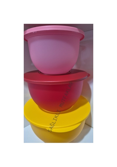 Miksim Kap 3.2l - 2l Ve 1.3l Üçlü Set Çok Renkli