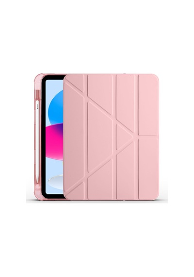 Aksesuarcim Apple iPad Uyumlu 10.9 2022 10. İle Uyumlu Kılıf Silikon Yumuşak Kalem Bölmeli Esnek 4 Farklı Stand Olabilen Tablet Kılıfı Rose Gold Sku: Zeusb0fhjbccp4 Arka Kapak Aksesuarcim Apple iPad Uyumlu 10.9 2022 10. İle Uyumlu Kılıf Silikon Yumuşak Kalem Bölmeli Esnek 4 Farklı Stand Olabilen Tablet Kılıfı Rose Gold Sku: Zeusb0fhjbccp4 Arka Kapak