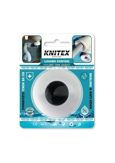 Knitex-25 Lik Lavabo Contası Vkm Ktx-2897 Beyaz