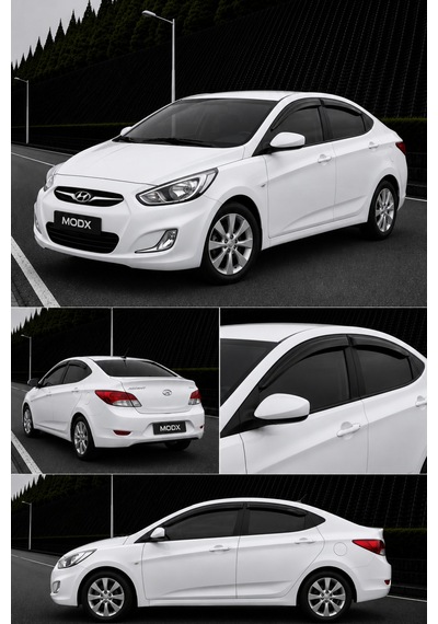Hyundai Accent Blue 2011+ Araca Özel Cam Rüzgarlığı A+