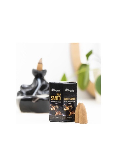 Aromatika Palo Santo Aromalı Geri Akışlı Şelale Tütsü Backflow