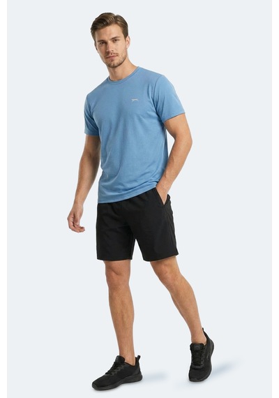 Slazenger Hugger Erkek Mavi Tişört