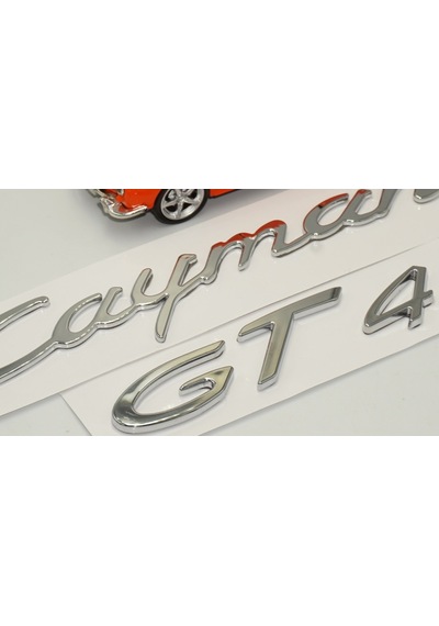 Porsche Cayman Gt4 Bagaj 3M 3D Abs Yazı Logo Amblem Seti (549217872)