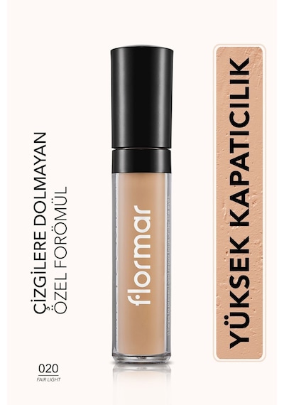 Flormar Likit Kapatıcı - Perfect Coverage Concealer - 020 Fair-Light - 8690604558056 Flormar Likit Kapatıcı - Perfect Coverage Concealer - 020 Fair-Light - 8690604558056