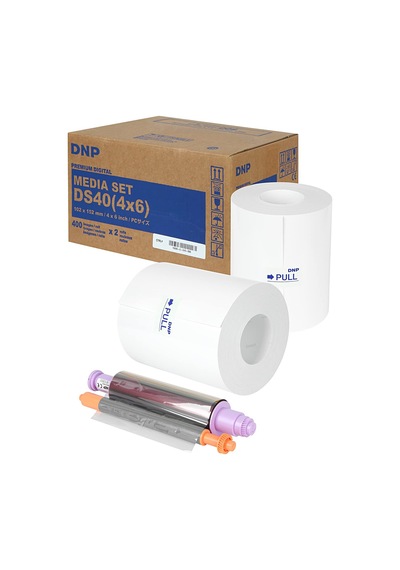 Dnp Ds 40 Media Ds 10x15 Cm 2x 400 Baskı