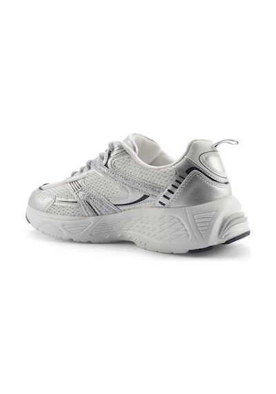 Lumberjack Pentagon 5fx Beyaz Kadın Sneaker 000000000101939240 Beyaz-gumus Beyaz - Gümüş