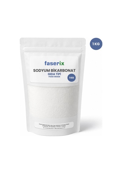 Sodyum Bikarbonat Şişecam İngiliz Karbonatı Gıda Tipi 1 Kg