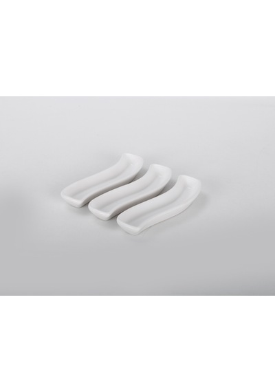 Keramika Mat Beyaz Zeytinlik 18 CM 3 Adet