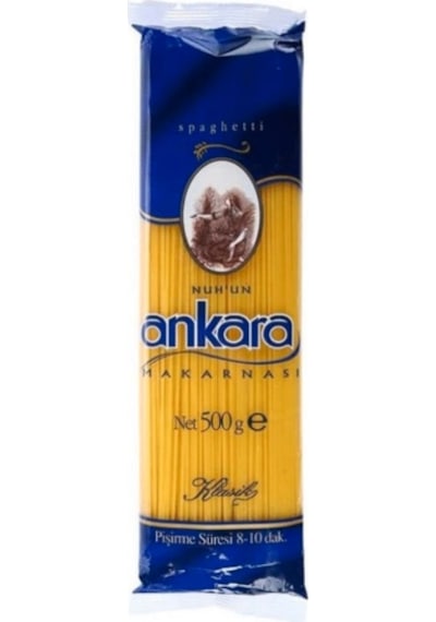 Nuh'un Ankara Makarnası Klasik Spagetti Makarna 500 G