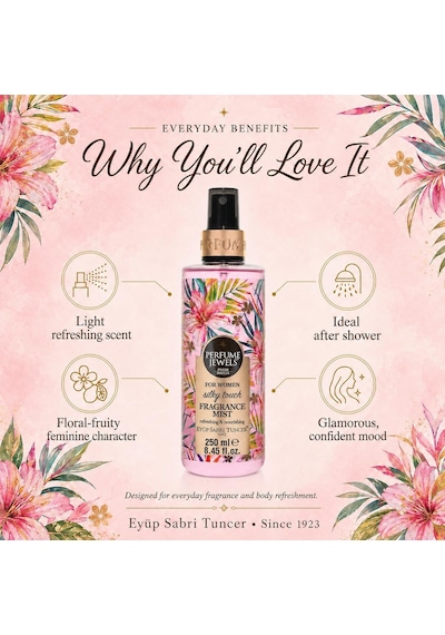 Eyüp Sabri Tuncer Silky Touch Body Splash - Vücut Spreyi 250ml