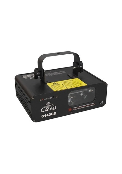 Layu C140gb Yeşil-mavi Çift Renk Beam Efekt Lazeri Beyaz - Beyaz Işık