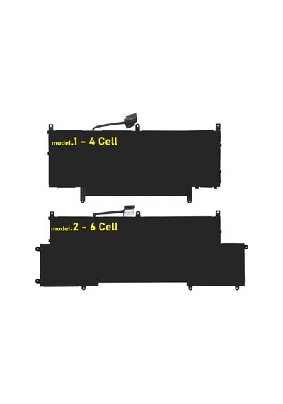 Dell 0v5k68 Uyumlu Batarya Pil 4 Cell- Model-1