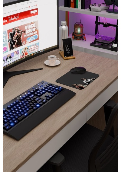 Fight Club Dövüş Kulübü Film V5 22x18 Gaming Kauçuk Kaymaz Taban Mouse Pad Fare Altlığı