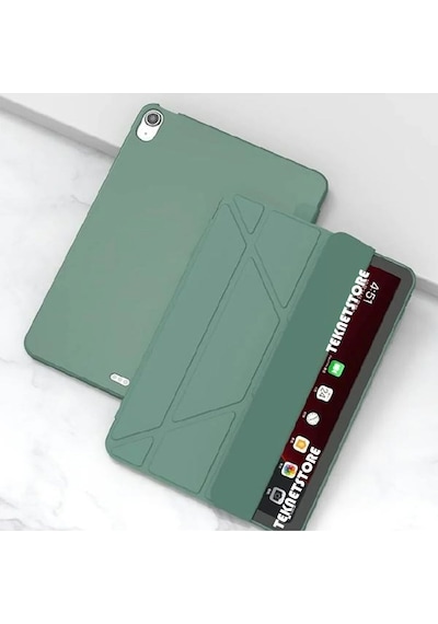 Apple Uyumlu iPad A16 11. Nesil 2025 11 Inç Kılıf Kalem Bölmeli Trifolding Standlı Uyku Modlu Silikon Kapak Kapaklı Kılıf Apple Uyumlu iPad A16 11. Nesil 2025 11 Inç Kılıf Kalem Bölmeli Trifolding Standlı Uyku Modlu Silikon Kapak Kapaklı Kılıf
