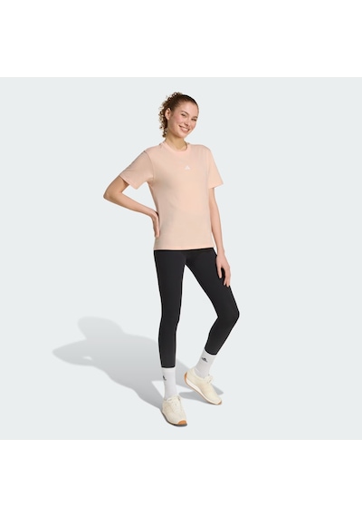 Adidas Essentials Small Logo Cotton Kadın T-shirt Ke0429 Pudra