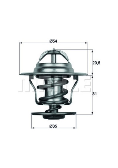 Mahle-knecht-behr Tx1584d Termostat 84 Polo Golf Iı Jetta Toledo Leon Ibiza Cordoba 030121113