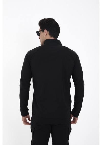 Camp Scoutland Camp136 Outdoor Tactical Su iticili Erkek Taktik Sweatshirt - Siyah