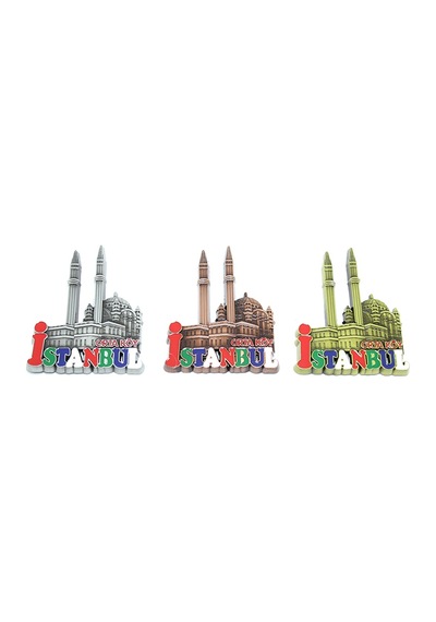 Metal İstanbul Temalı Yöresel Magnet Model 2 16048157