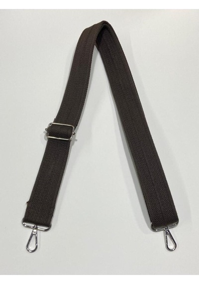 Karantuhafiye Postacı Çanta Sapı / Palaska Çanta Sapı / Sert Kolon Çanta Sapı / 4 Cm Kahverengi Kahverengi
