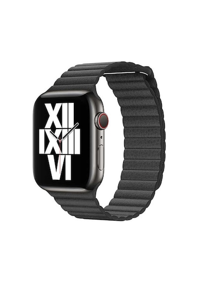 Zore Watch 40mm Uyumlu Krd-09 Deri Lop Kordon-siyah