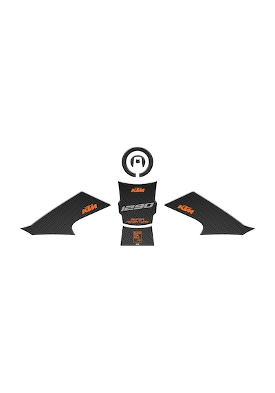 SKM KTM 1290 SUPER ADVENTURE 2021-22 UYUMLU TANK PAD SET 001