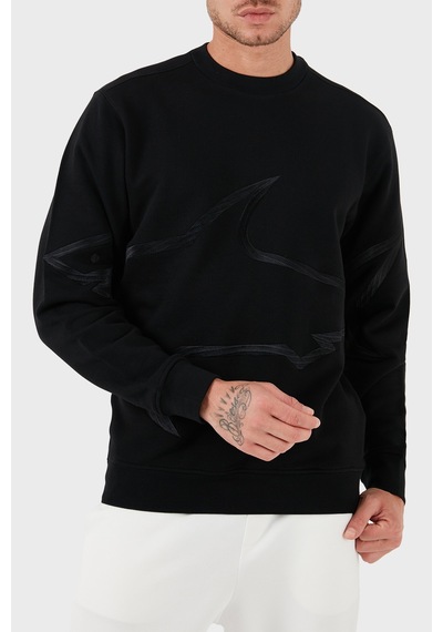 Paul & Shark Erkek Sweat 13311837 011 Siyah