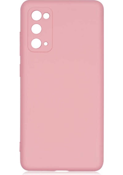 Galaxy Uyumlu S20 Fe Kılıf Tchs Mara Lansman Kapak - Pembe Açık Pembe Açık