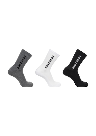 Salomon Everyday Crew 3-pack Unisex Çorap Lc2086200 Siyah