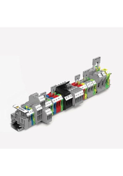 Molwex Dc4 4 Mm², Gri, Vidalı, 1 Giriş-1 Çıkış Klemens Molwex 150 010