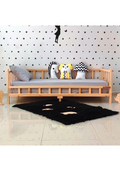 Markaawm Premium Montessori Yatak Doğal Çam Çocuk Ahşap Karyola Akçaağaç