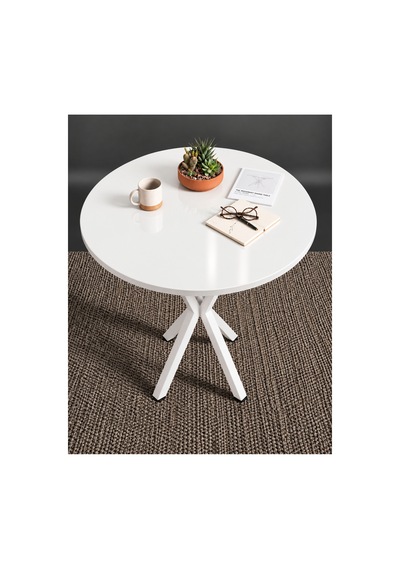 Mutfak Cafe Balkon Bahçe Restoran Yemek Masası 70x70 Beyaz Beyaz Yuvarlak Beyaz - Beyaz Beyaz - Beyaz Mutfak Cafe Balkon Bahçe Restoran Yemek Masası 70x70 Beyaz Beyaz Yuvarlak Beyaz - Beyaz Beyaz - Beyaz