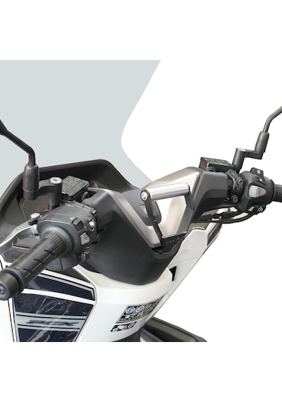 Gp Kompozit Honda Pcx 125 / 150 2025-2026 Uyumlu Telefon / Navigasyon Tutucu Siyah
