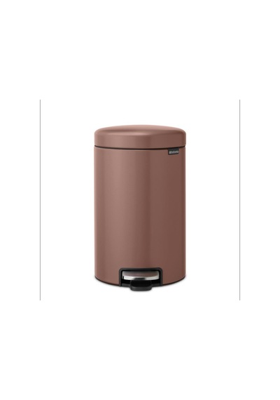 Brabantia Çöp Kutusu 12 Litre Newicon Pedallı Satin Taupe 234002 Diğer