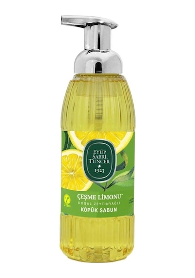 Mey İthalat Doğal Zeytinyağlı Köpük Sabun 500 Ml Çeşme Limonu Acı - Portakal
