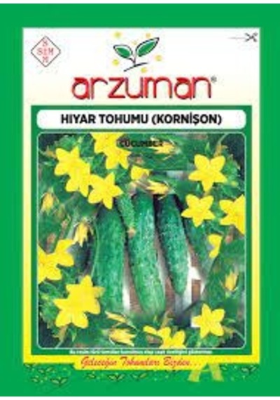 1 Paket Tohum Kornişon Turşuluk Salatalık Tohumu