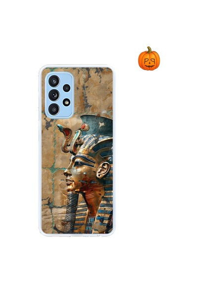 Samsung Galaxy A52 Uyumlu Şeffaf Kılıf Antik Mısır 6 Tasarımlı