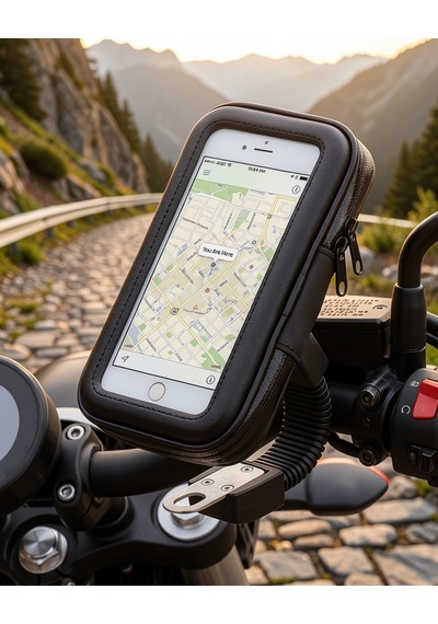 Su Geçirmez Telefon Tutucu Motosiklet Scooter İçin Uczzzt52motortutucu-1 Belirtilmemiş