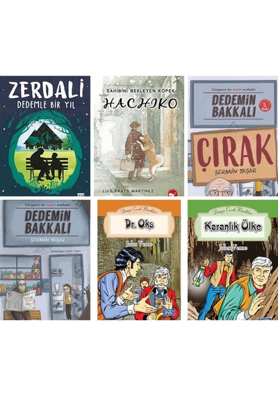 İlk Genç Timaş Zerdali Dedemle Bir Yıl,hachıko,dedemin Bakalı ,dedemin Bakalı Çırak ,5,6,7.sınıf Set