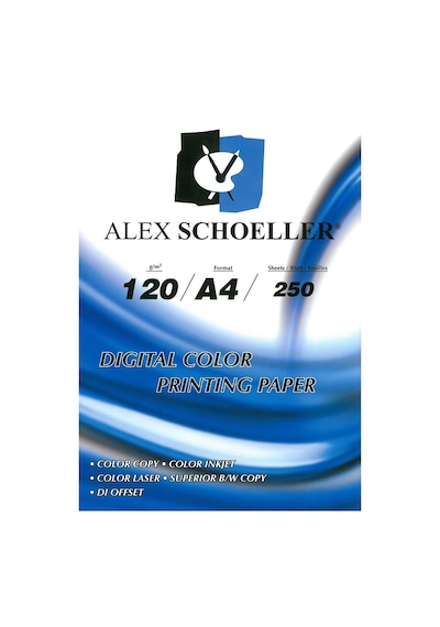 Alex Schoeller 120 Gr. Gramajlı Kağıt 250 Adet
