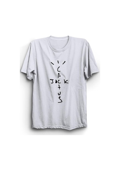 Cactus Jack Travis Scott Astroworld Baskılı Tshirt