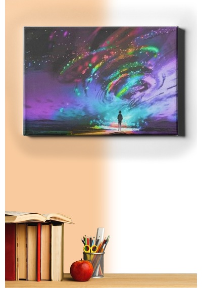 Webstyle Sayılarla Boyama Seti Kasnaklı Fantastik Kasırga 40 X 50 Cm