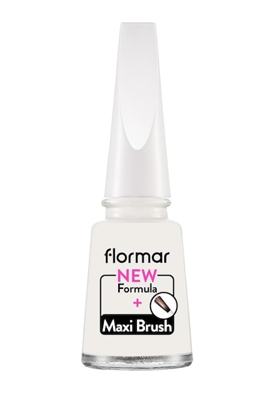 Klasik Parlak Bitişli Yüksek Pigmentli Oje - Nail Enamel- 319 Whıte Dance New- 8682536035880