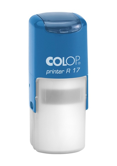 Colop R17 Yuvarlak Mavi Kasa Mavi Keçe - 17 MM